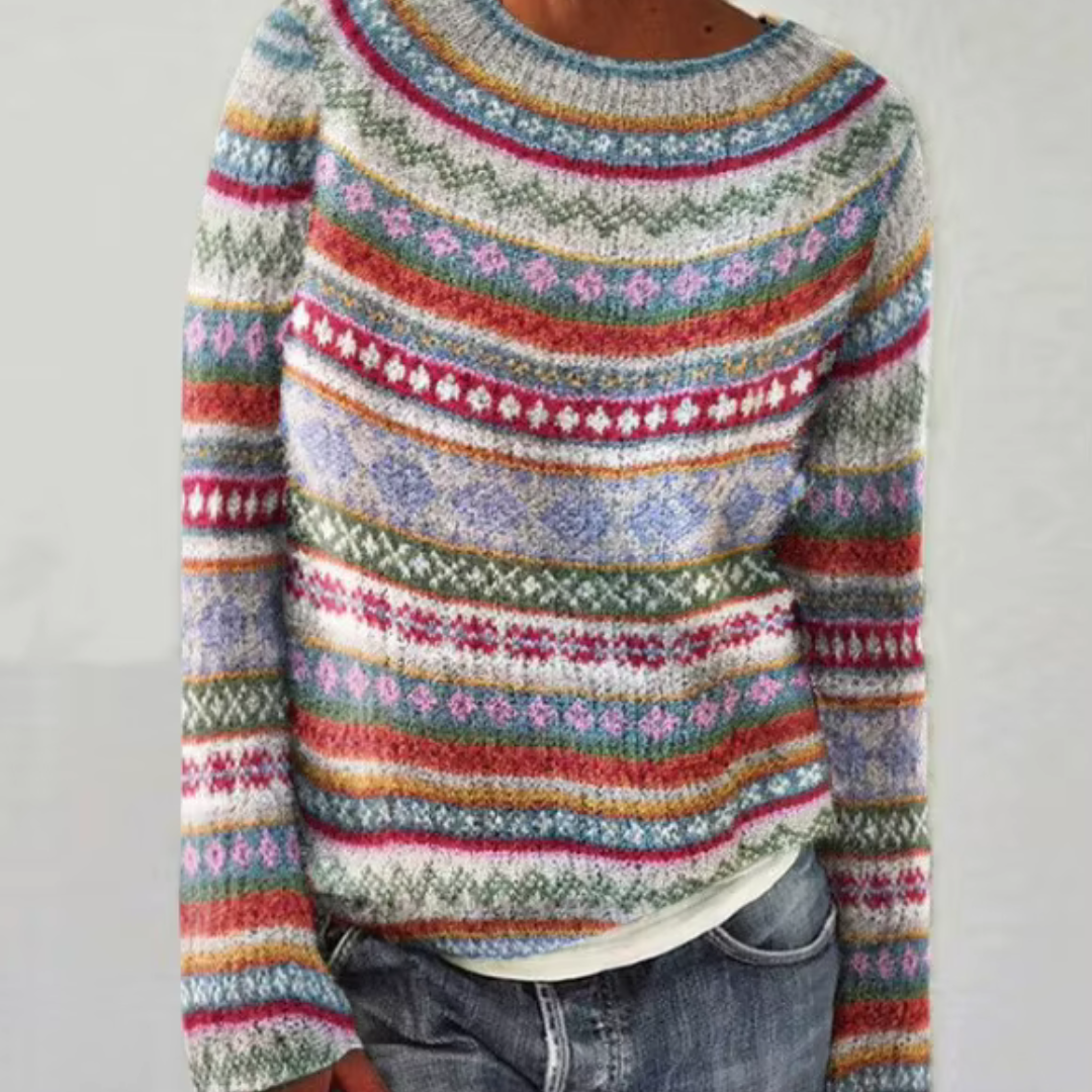 Giulia – Pull confortable - arc-en-ciel 2