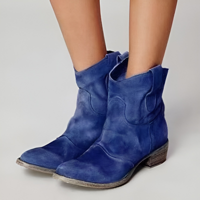 Camille | Bottines en Daim Élégantes & Confortables