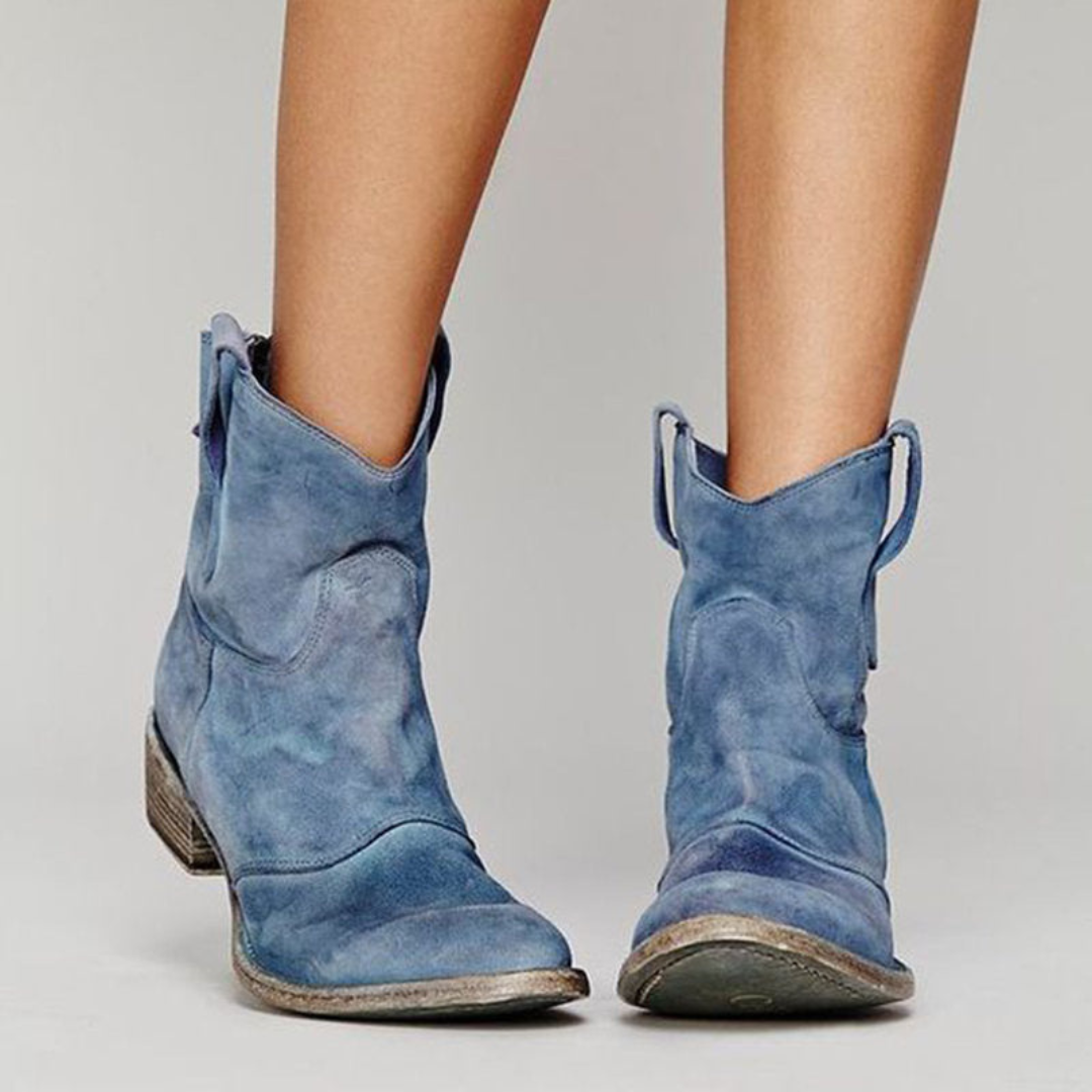 Camille | Bottines en Daim Élégantes & Confortables