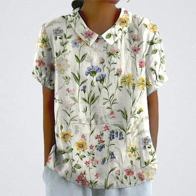 Lina | Blouse fleurie légère et élégante
