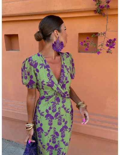 Melys | Robe élégante imprimée