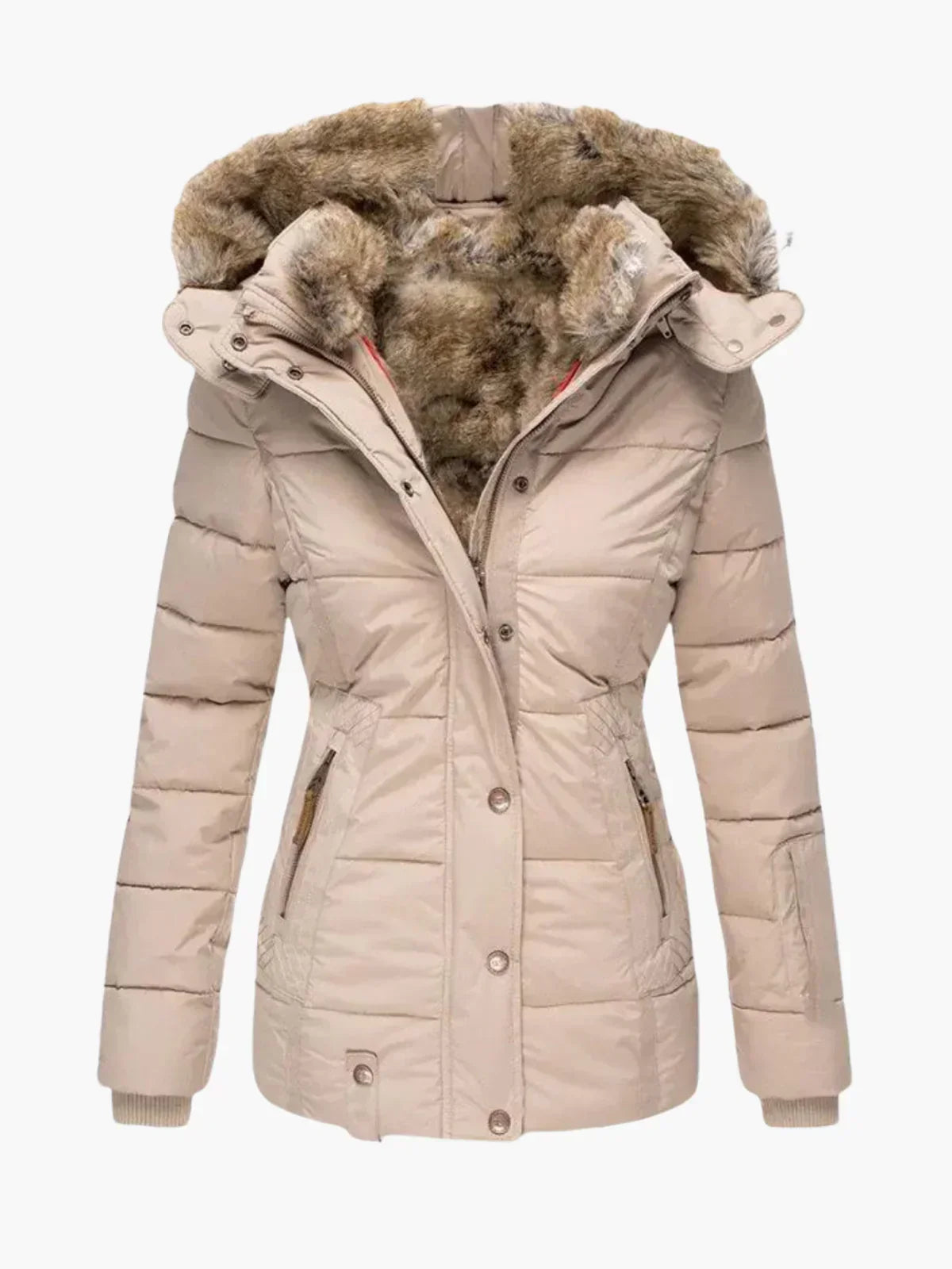 Anna | Veste d'hiver en fourrure