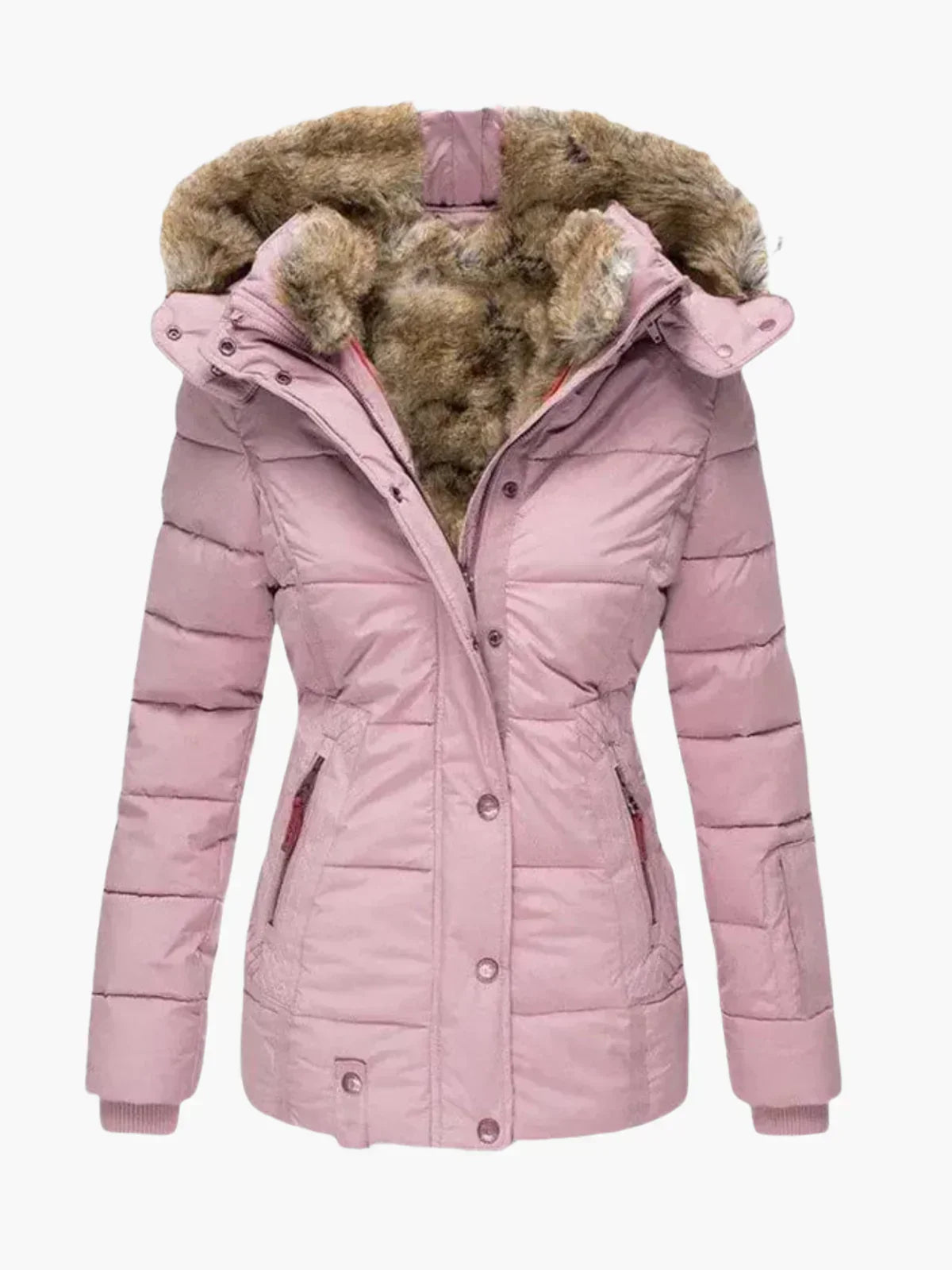 Anna | Veste d'hiver en fourrure