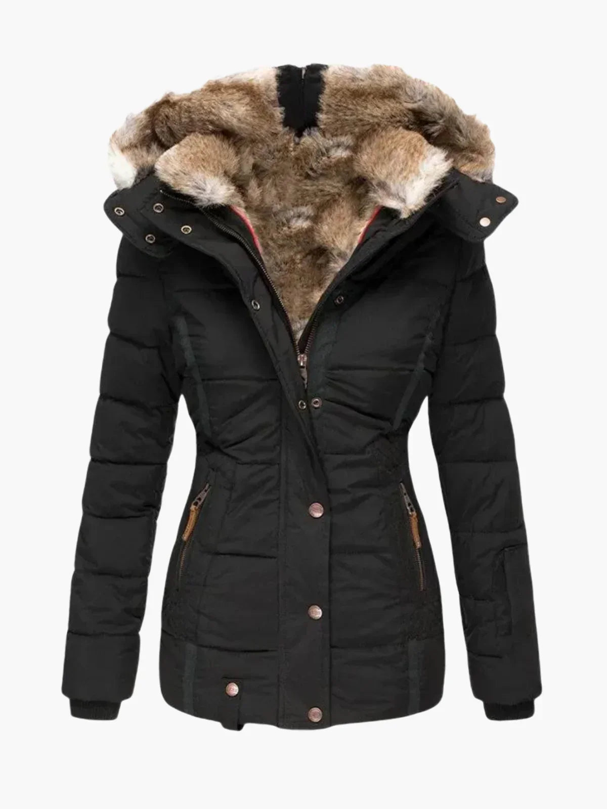 Anna | Veste d'hiver en fourrure