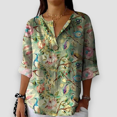 Éléonora | Blouse légère au charme rétro