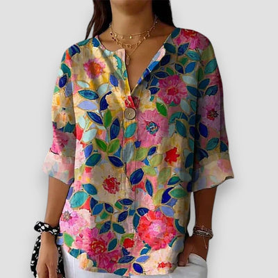 Éléonora | Blouse légère au charme rétro