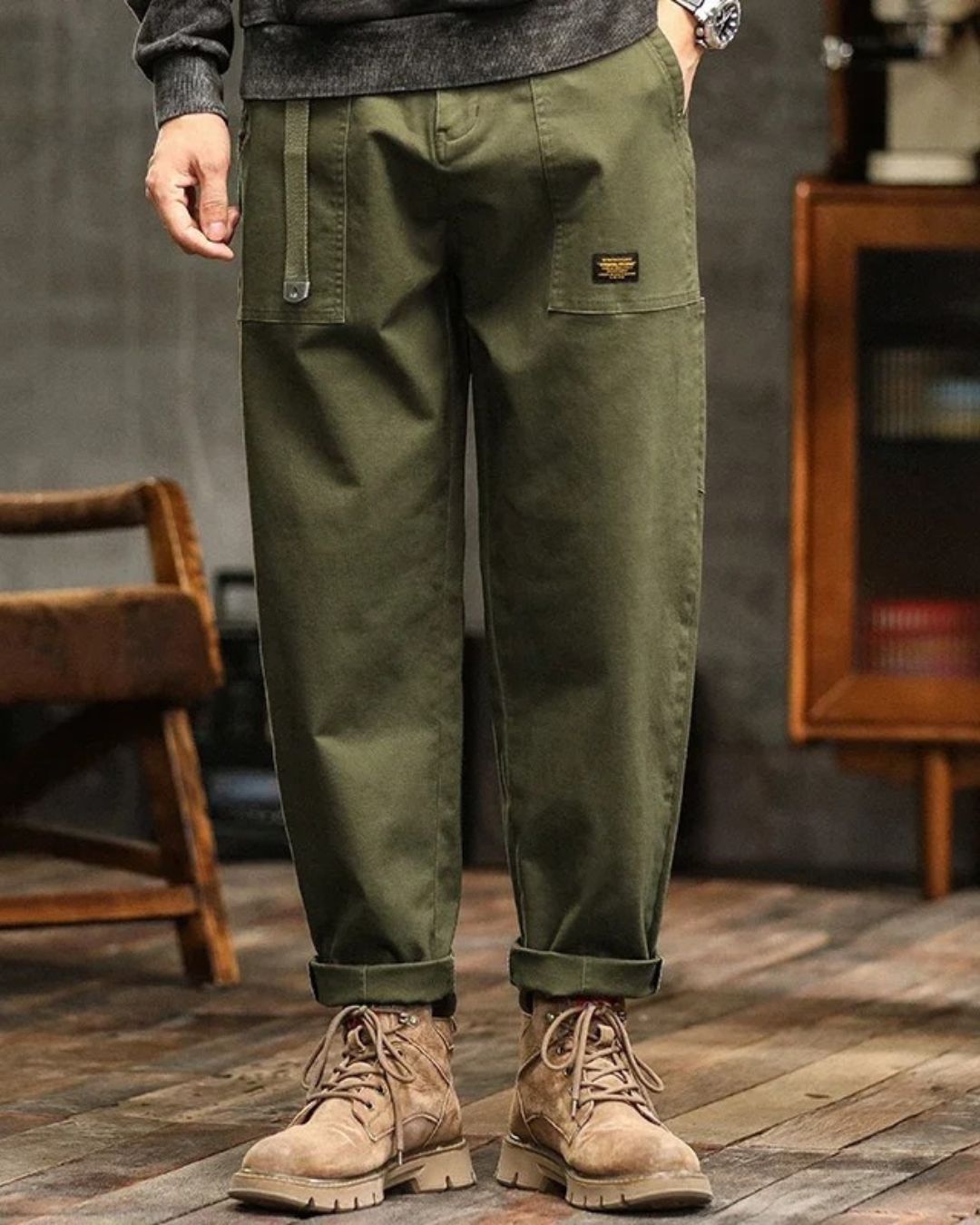 Bastien - Pantalon Cargo Classique