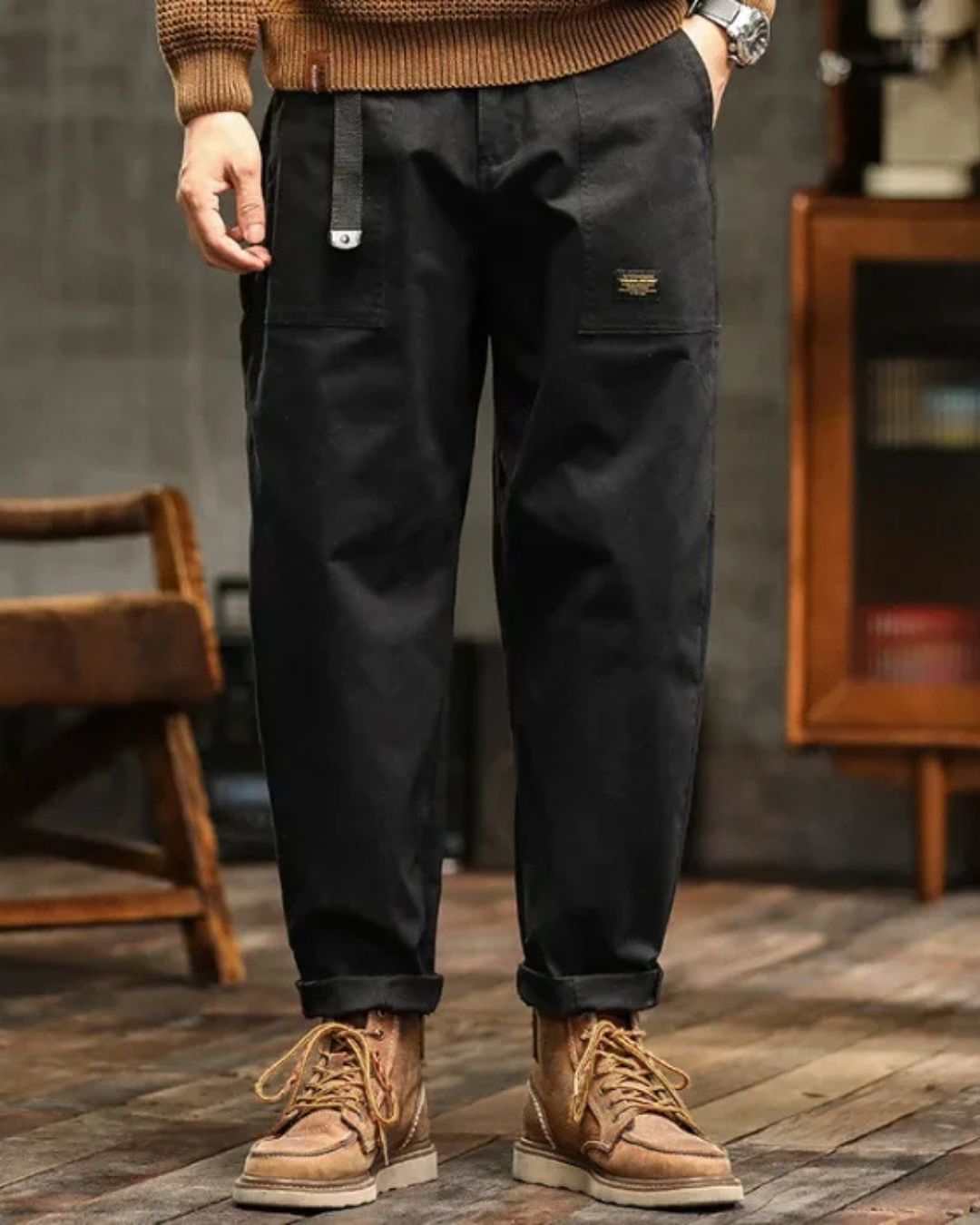Bastien - Pantalon Cargo Classique