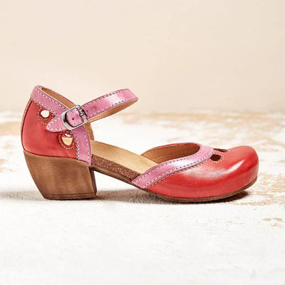 Fria | Sandales à talons bas confortables