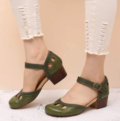 Fria | Sandales à talons bas confortables